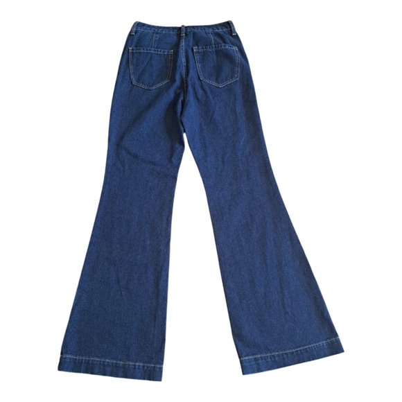 Sam Edelman Bay Flare Trouser Jeans - Picture 2 of 10